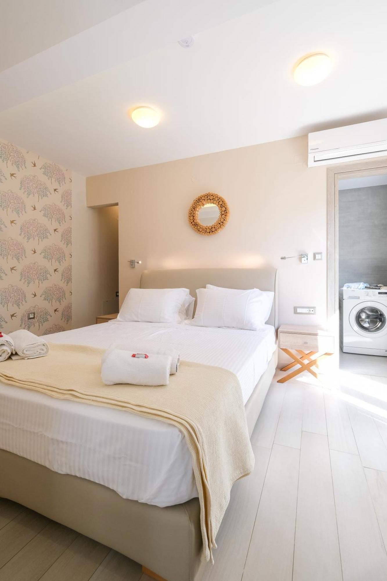 Glaros Casa Verde - Cozy Flat With Garden Near Beach 카토다라초 외부 사진