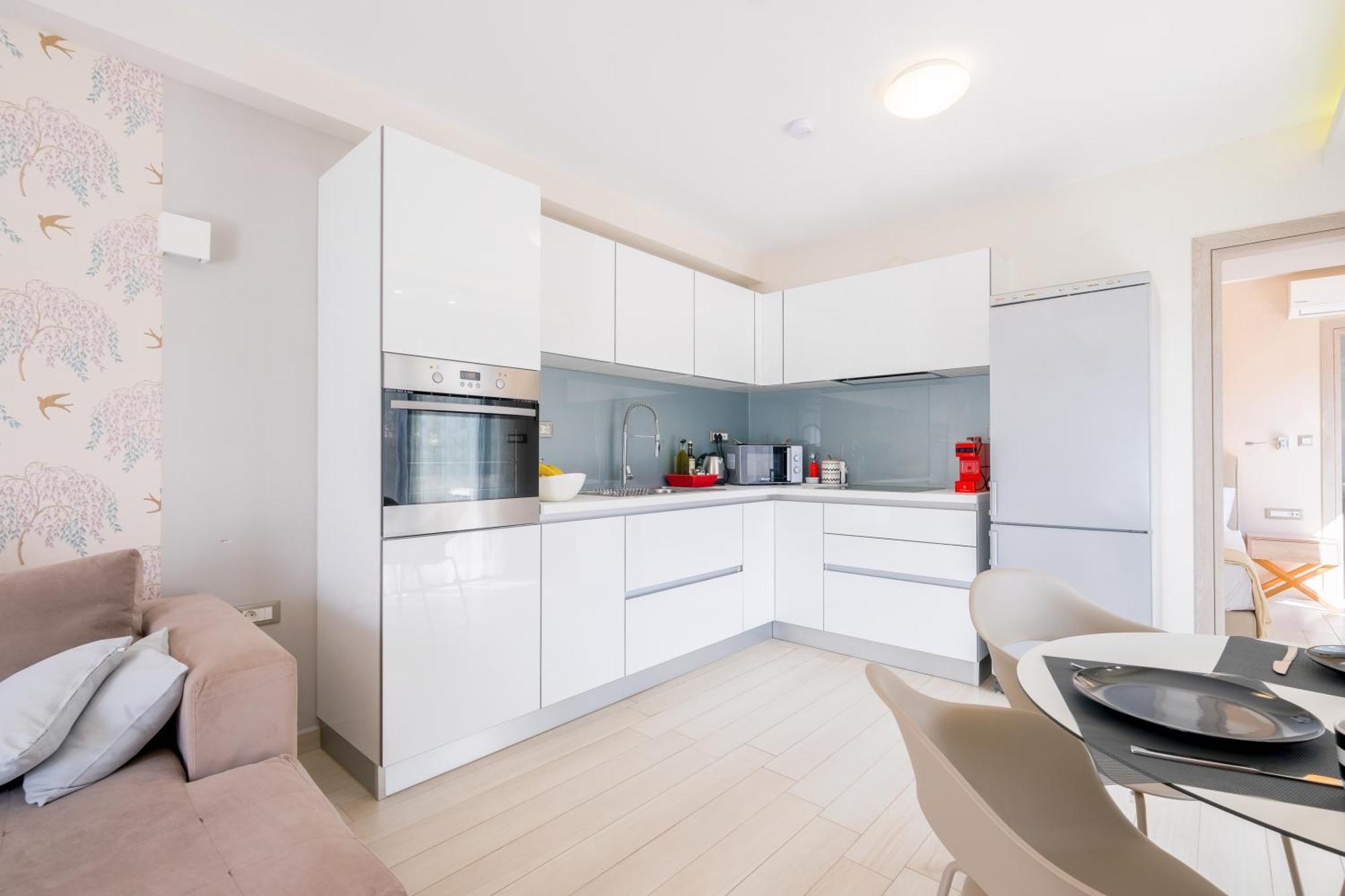 Glaros Casa Verde - Cozy Flat With Garden Near Beach 카토다라초 외부 사진