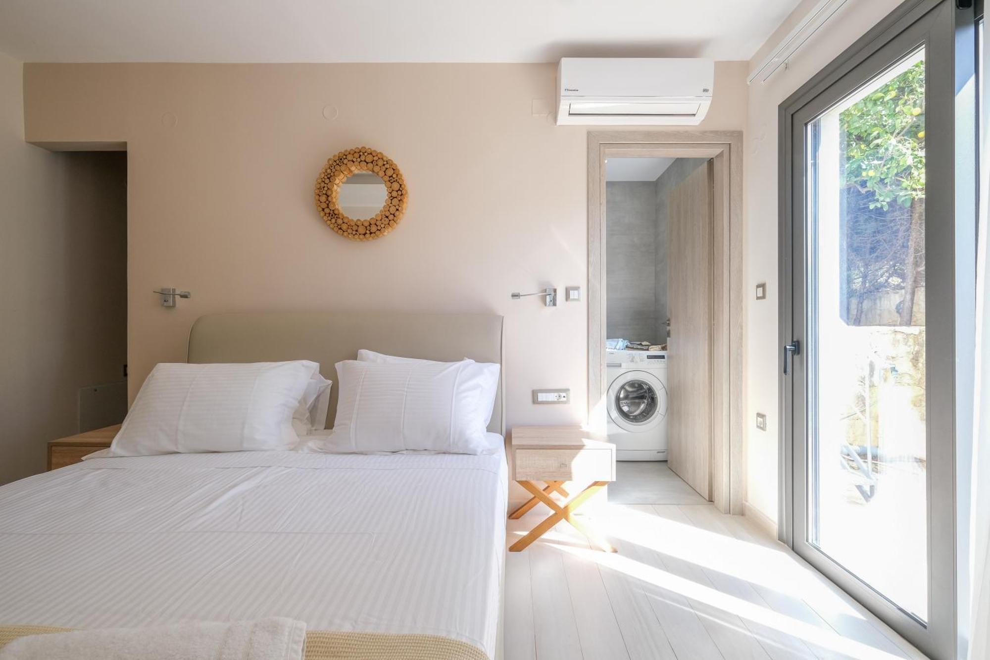 Glaros Casa Verde - Cozy Flat With Garden Near Beach 카토다라초 외부 사진