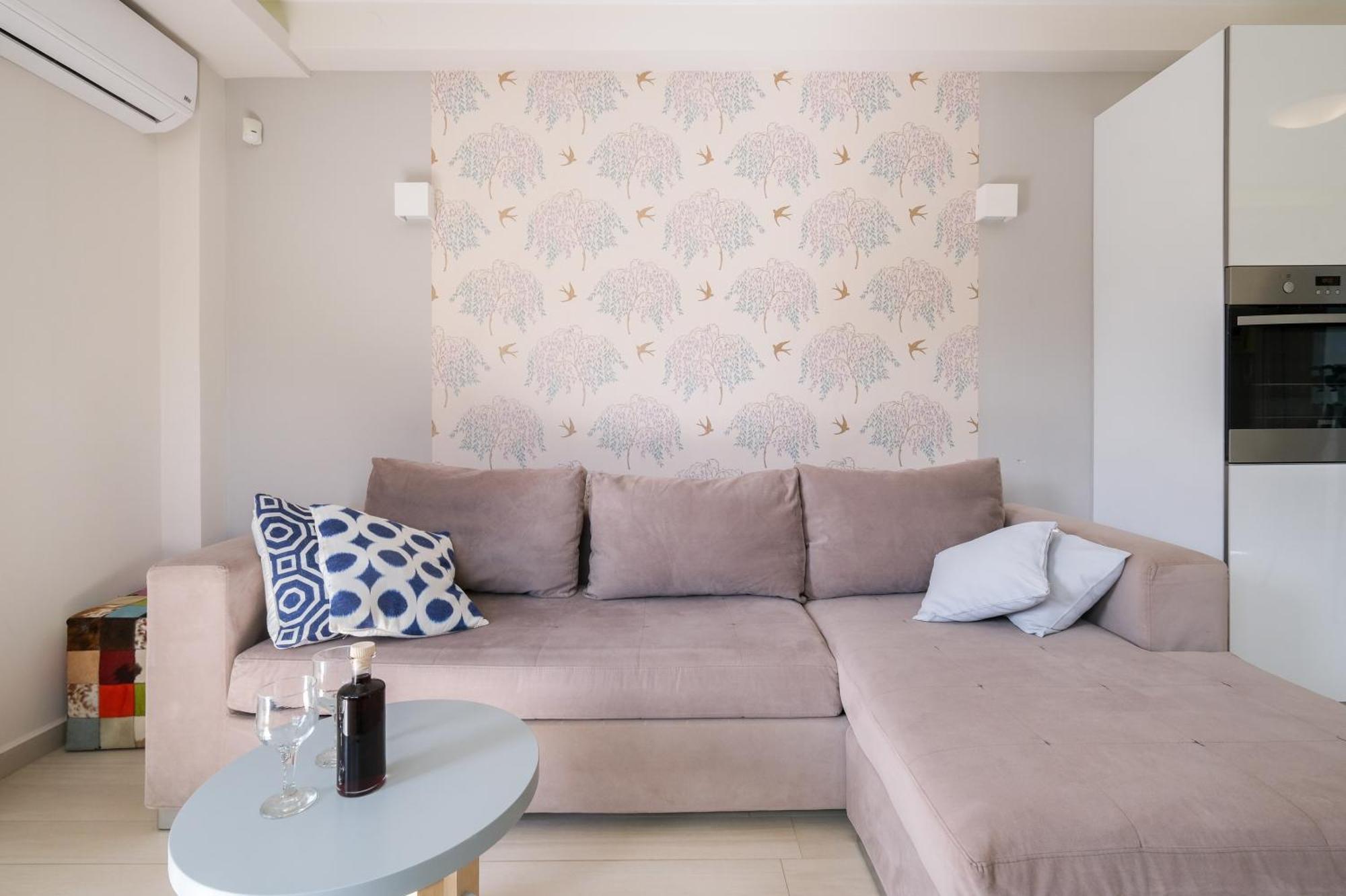 Glaros Casa Verde - Cozy Flat With Garden Near Beach 카토다라초 외부 사진