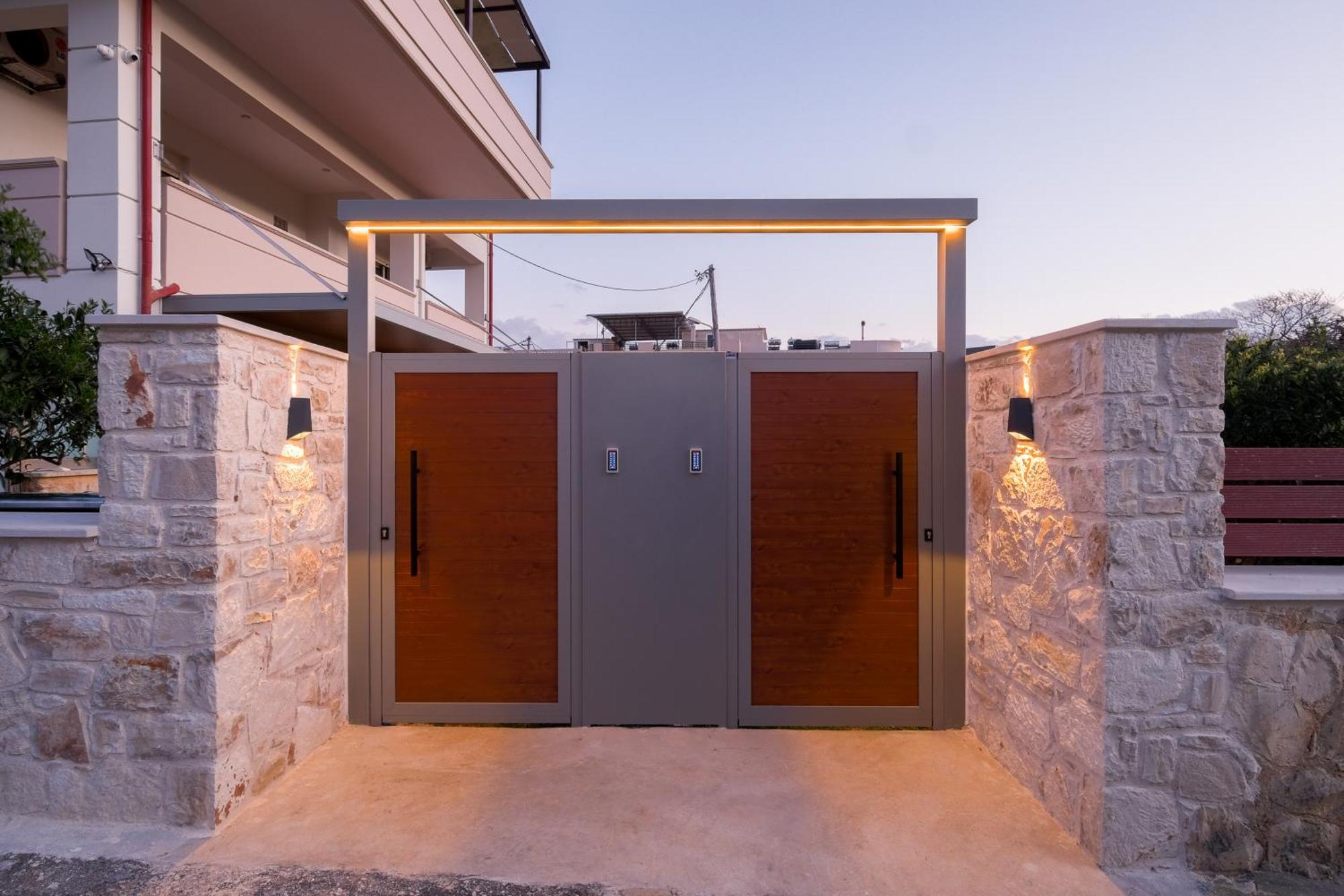 Glaros Casa Verde - Cozy Flat With Garden Near Beach 카토다라초 외부 사진