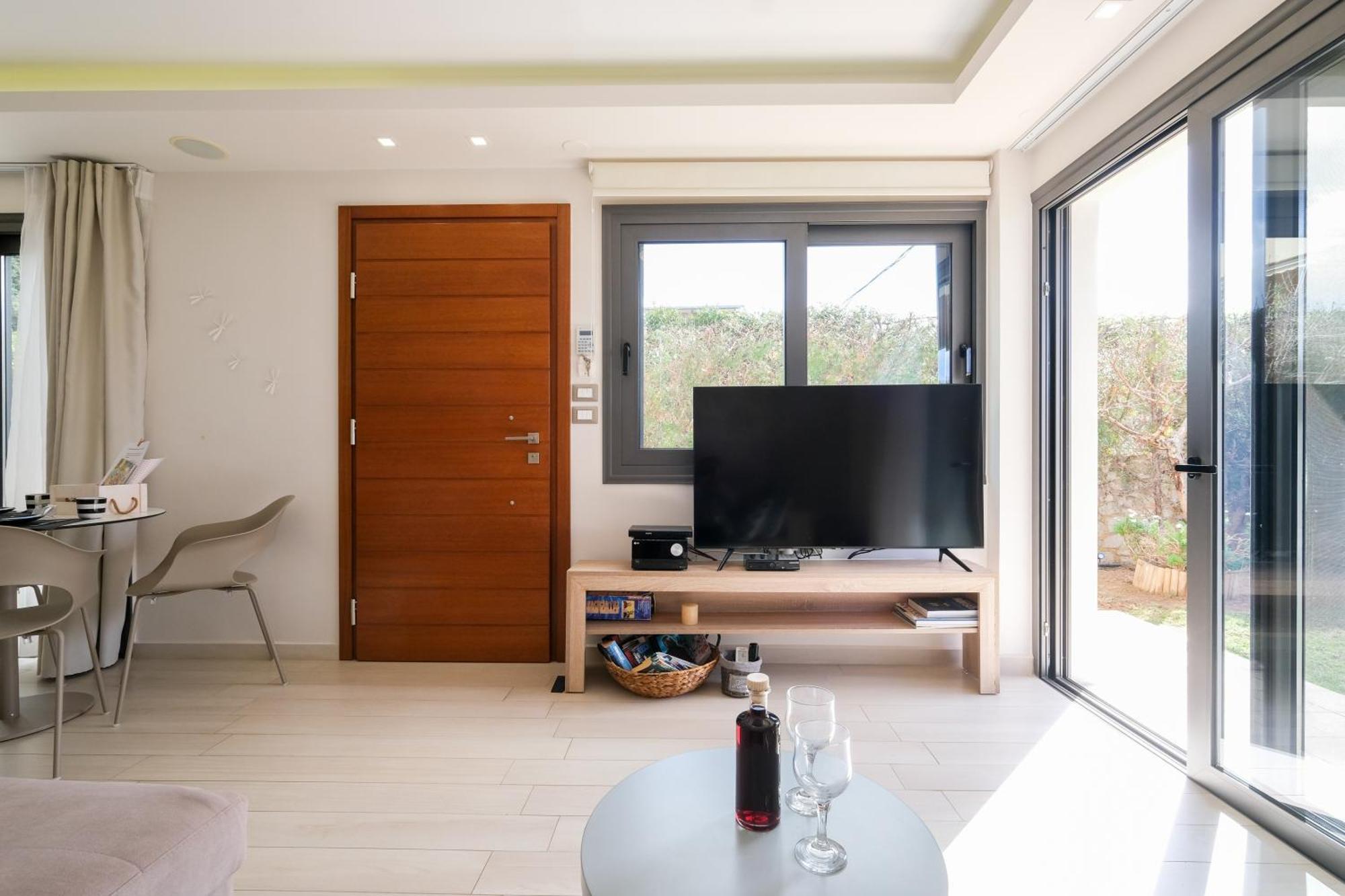 Glaros Casa Verde - Cozy Flat With Garden Near Beach 카토다라초 외부 사진