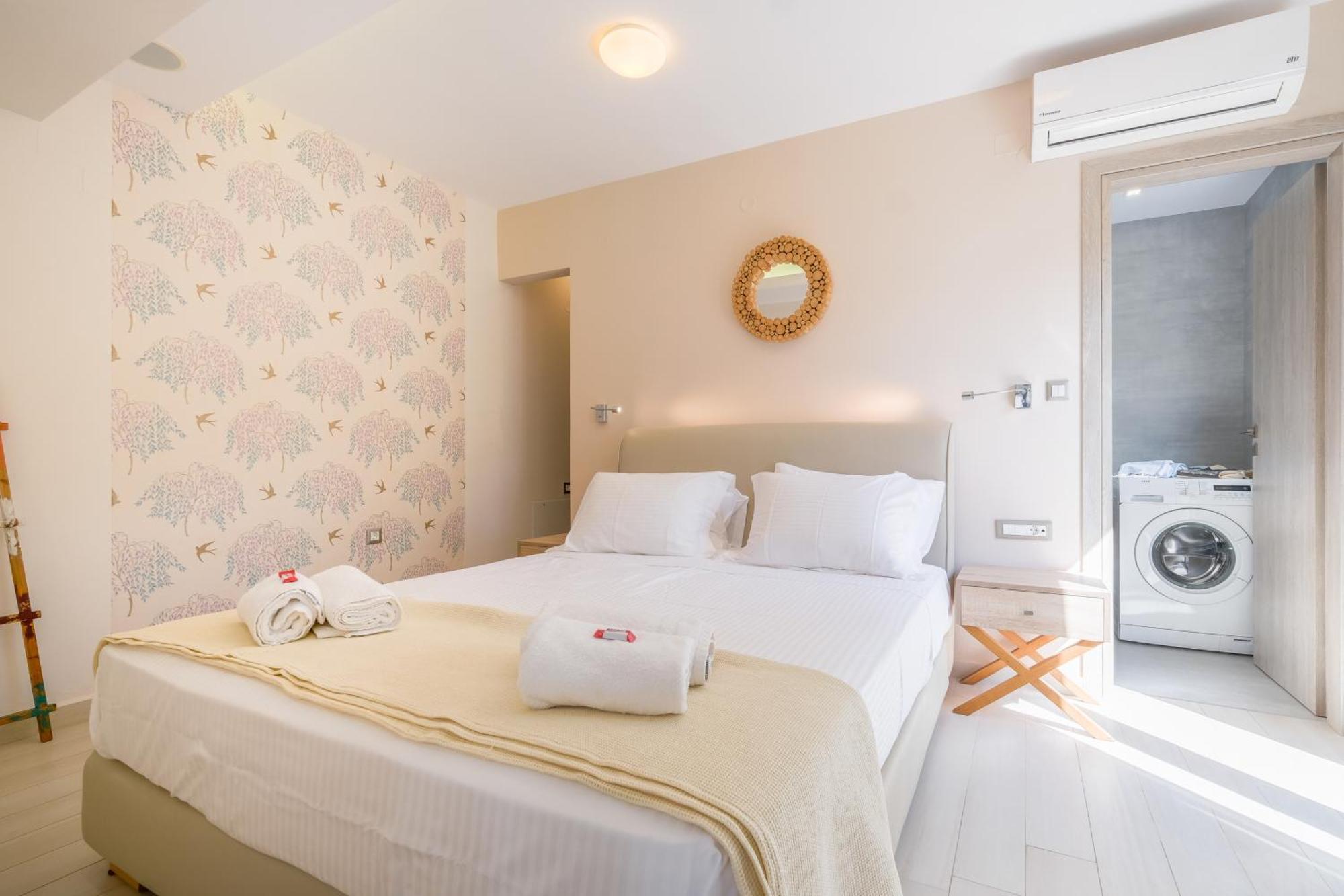 Glaros Casa Verde - Cozy Flat With Garden Near Beach 카토다라초 외부 사진